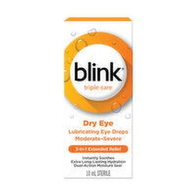 Blink - Triple Care Eye Drops, 10 Millilitre