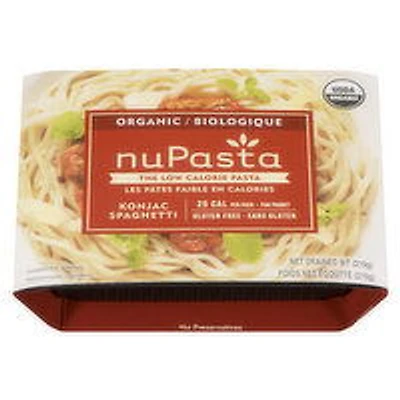 nu Pasta - Organic Konjac Spaghetti Pasta - Gluten Free, 210 Gram