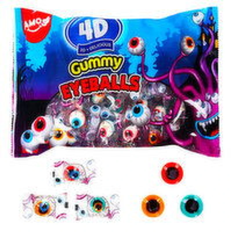 AMOS - 4D Gummy Eyeballs, 240 Gram