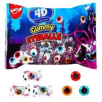 AMOS - 4D Gummy Eyeballs, 240 Gram