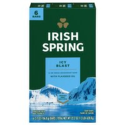 Irish Spring - Icy Blast, 6 Each