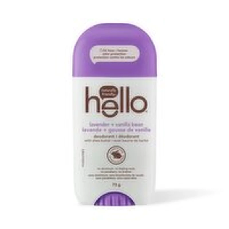 Hello - Lavender & Vanilla Bean Deodorant, 73 Gram