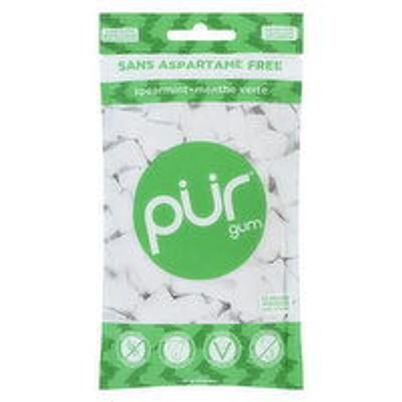 PUR - Spearmint Gum, 77 Gram