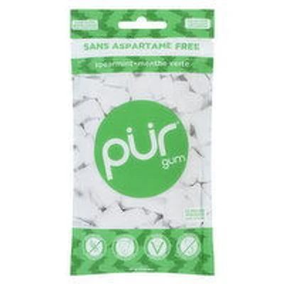 PUR - Spearmint Gum, 77 Gram