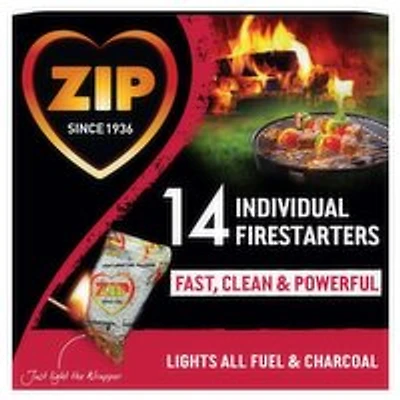 Zip - Individual Firestarters, 14 Each