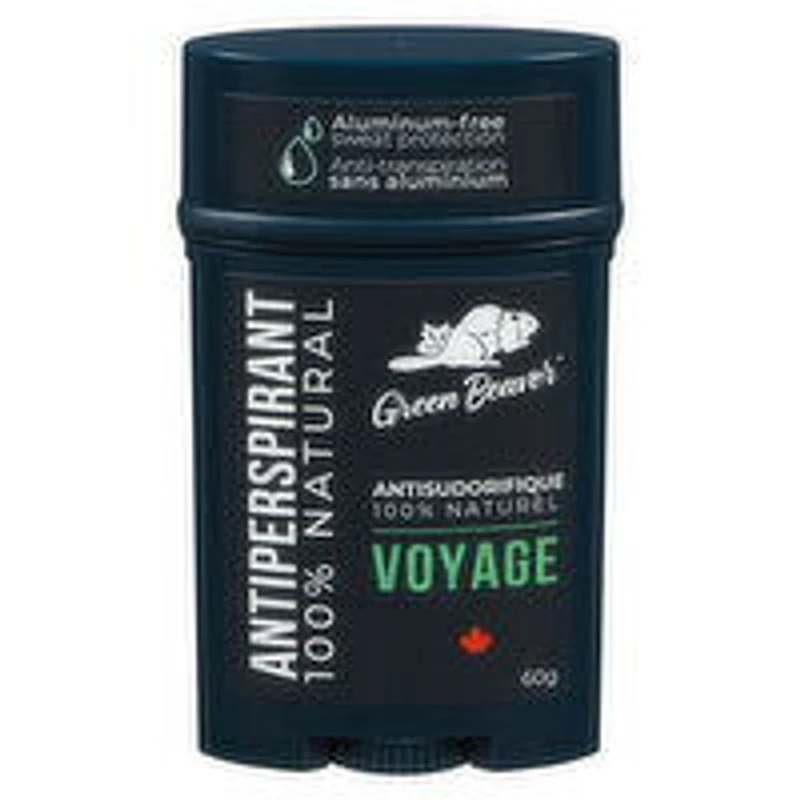 Green Beaver - GB Antipersipirant Voyage, 60 Gram