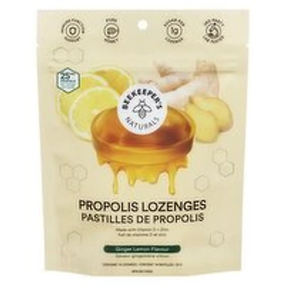 Beekeeper's Naturals - Propolis Lozenges Lemon Ginger, 50 Gram