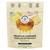 Beekeeper's Naturals - Propolis Lozenges Lemon Ginger, 50 Gram