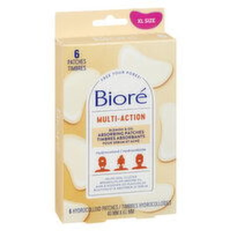 Biore - Multi Action Blemish Patches, 6 Each