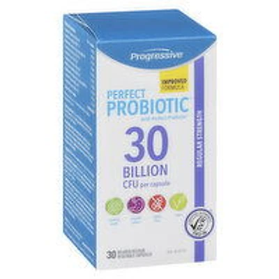 Progressive - Perfect Probiotic 30B Regular Strength, 30 Each