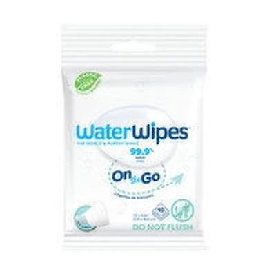 WaterWipes - On The Go 99.9% Water Based Sensitive Baby Wipes, 10 Each