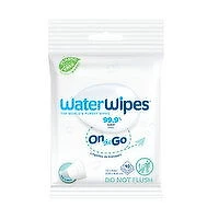WaterWipes - On The Go 99.9% Water Based Sensitive Baby Wipes, 10 Each