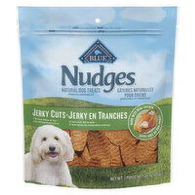 NUdges - Blue Nudges Jerky Dog Chicken, 283 Gram