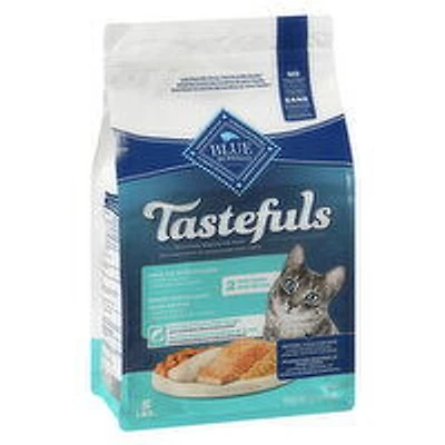 Blue Buffalo - Tastefuls Adult Cat Multi-Protein Salmon & Ocean Fish Recipe, Dry Cat Food, 2.26 Kilogram