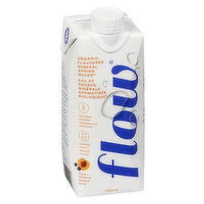 Flow Water - Alkaline Spring Water Organic Peach & Blueberry, 500 Millilitre