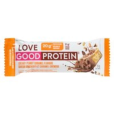 LOVE GOOD - Creamy Peanut Caramel Flavour Protein Bar, 55 Gram