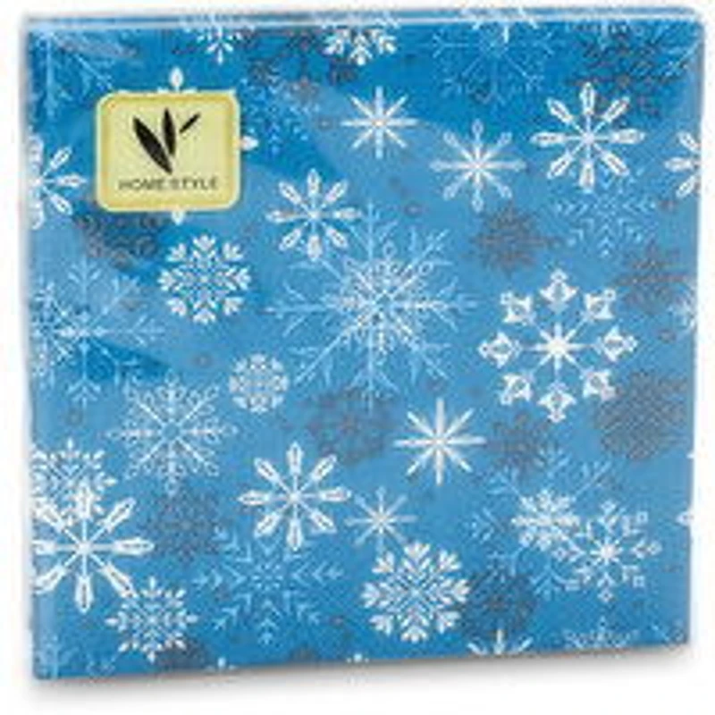 Homestyle - Lunch Napkins, Snowflake - 20 Pack, 1 Each