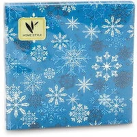 Homestyle - Lunch Napkins, Snowflake - 20 Pack, 1 Each