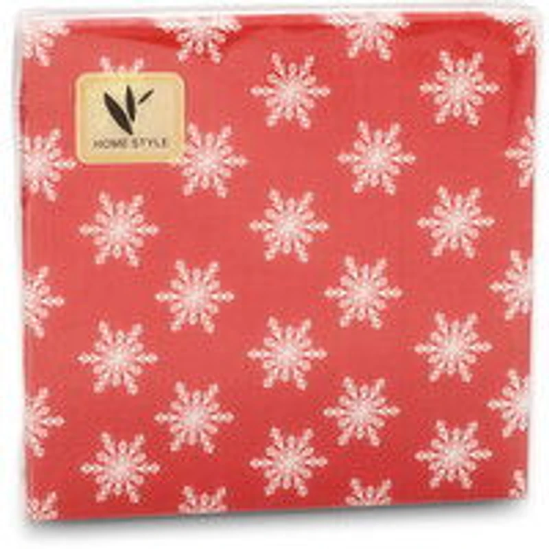 Homestyle - Lunch Napkins, Snowflake, 20pk, 1 Each