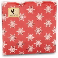 Homestyle - Lunch Napkins, Snowflake, 20pk, 1 Each