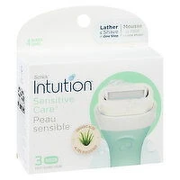 Schick - Intuition Naturals Sensitive Care Cartridges, 3 Each