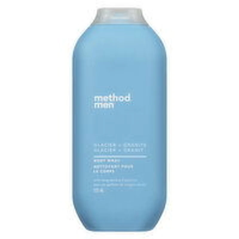 Method - Mens Body Wash Glacier & Granite, 532 Millilitre