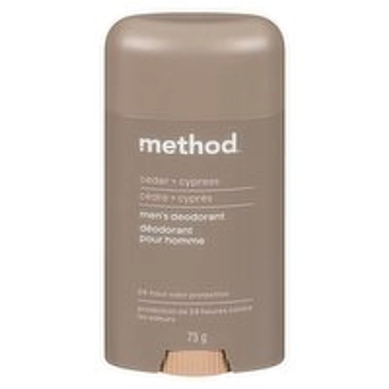 Method - Men's Deodorant Cedar + Cypress, 75 Gram