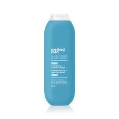 Method - Men's 2in1 Shampoo + Conditioner, Glacier + Granite, 414 Millilitre