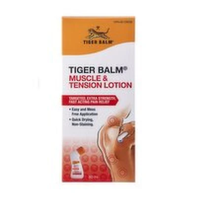 Tiger Balm - Muscle & Tension Lotion, 80 Millilitre