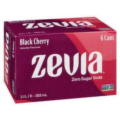Zevia - Black Cherry, 6 Each