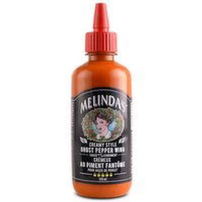 Melindas - Hot Sauce, Creamy Style Ghost Pepper Wing Sauce, 355 Millilitre