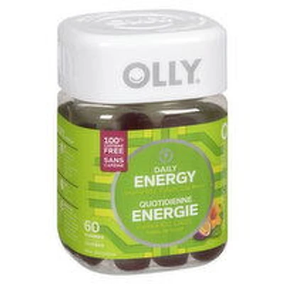 OLLY - Daily Energy Gummies, Vitamin B12, CoQ10 - Goji Berry, 60 Each