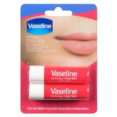 Vaseline - Lip Therapy Rosy Lips, 2 Each