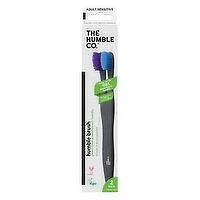 The Humble Co. - Plant Based Toothbrush, Adult Sensitive 2pk, 2 Each