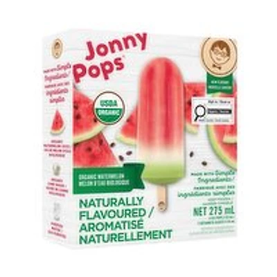 JonnyPops - Organic Watermelon Water Pops, 5 Each