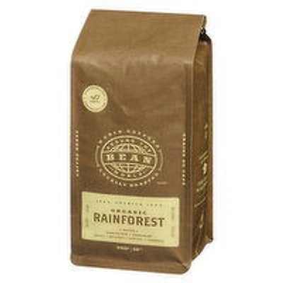 Bean Around The World - Organic Whole Bean Coffee, Rainforest, 340 Gram