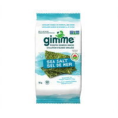 Gimme - Organic Roasted Seaweed - Sea Salt, 10 Gram