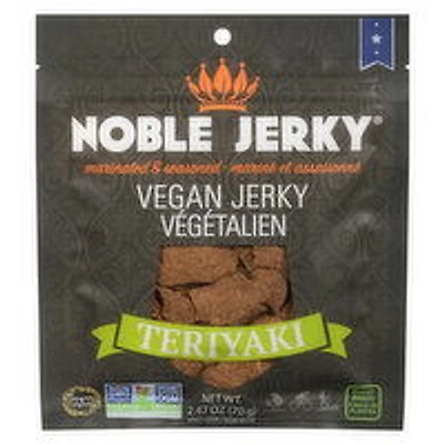 Noble Jerky - Vegan Jerky - Teriyaki, 70 Gram