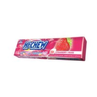 Hi Chew - Fruit Chewy Candy Strawberry, 58 Gram