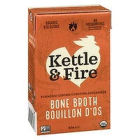 Kettle & Fire - Organic Bone Broth Chicken Turmeric Ginger, 454 Millilitre