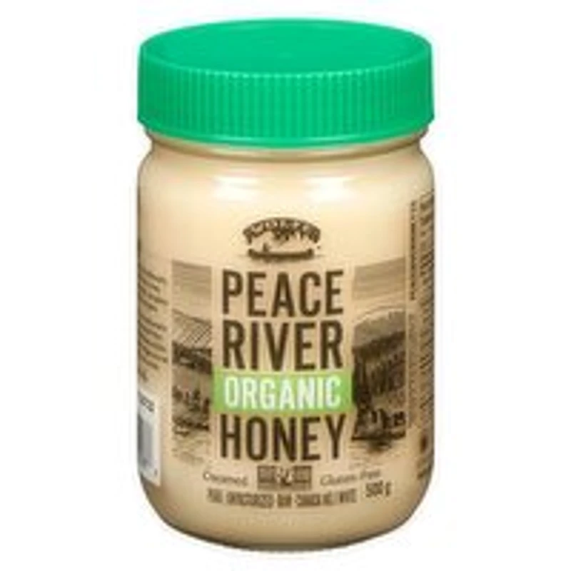 Peace River - Organic Honey Creamed, 500 Gram