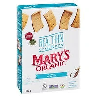 Mary's - Organic Real Thin Crackers - Sea Salt, 142 Gram