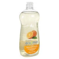 Eco-Max - Natural Orange Ultra with Aloe Vera Dish Wash, 740 Millilitre
