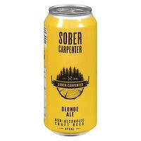 Sober Carpenter - Non-Alcoholic Blonde Beer, 473 Millilitre