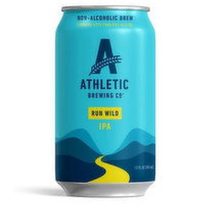 Athletic Brewing - Run Wild IPA, Single, 355 Millilitre