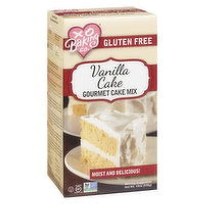 XO Baking Co. - Gluten Free Vanilla Gourmet Cake Mix, 538 Gram