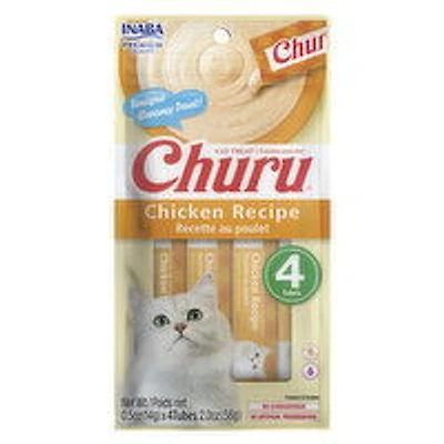 Inaba - Churu Cat Treat Chicken Puree Tubes, 56 Gram