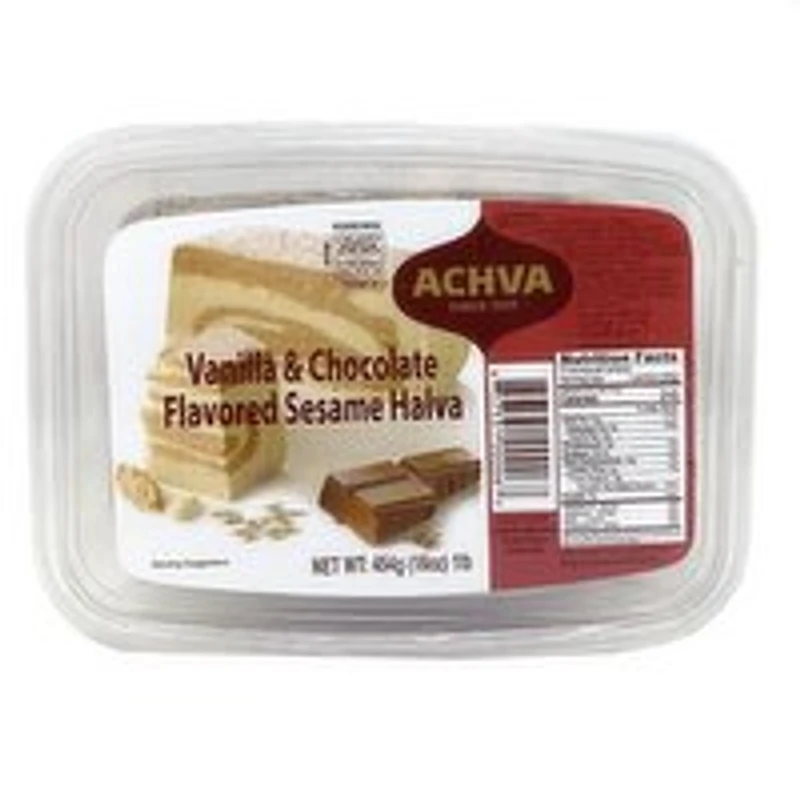Achva - Halva Marble Vanilla & Chocolate, 450 Gram