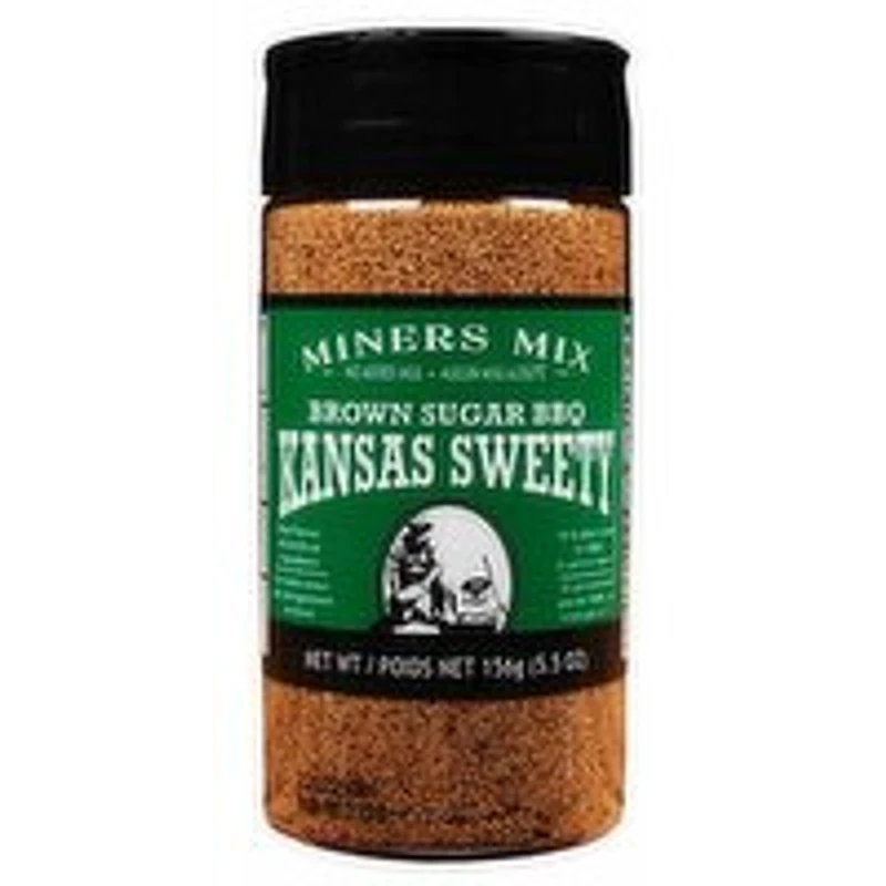Miners MIx - Brown Sugar BBQ Kansas Sweet Rub, 156 Gram