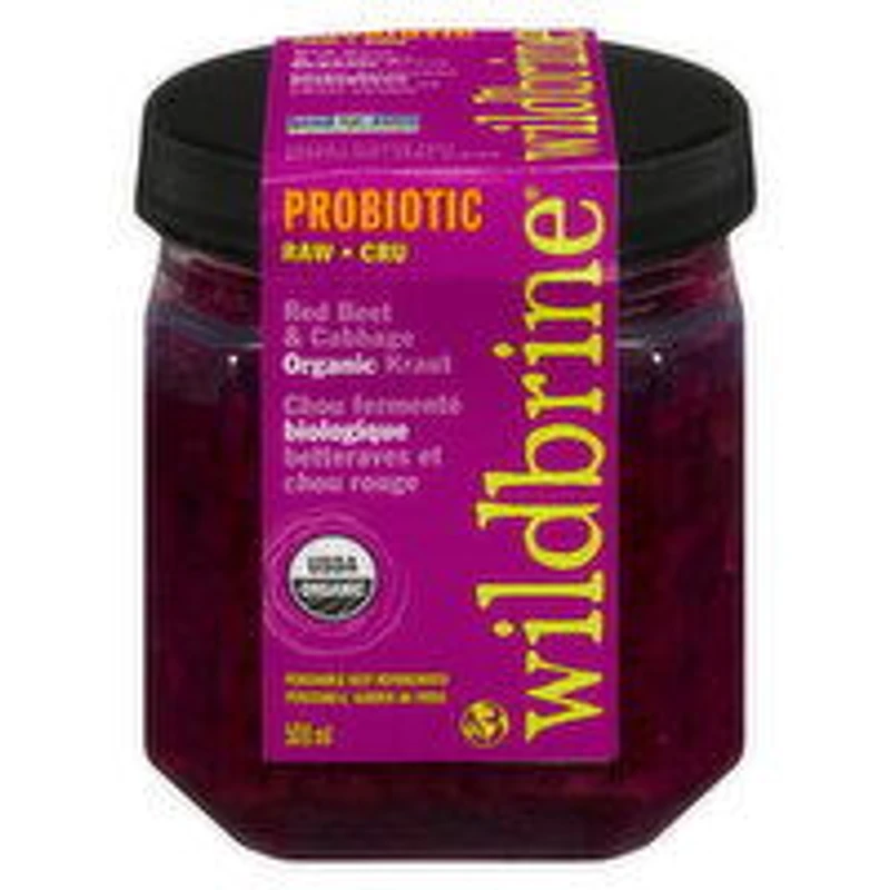 Wildbrine - Kraut Red Beet & Cabbage Organic, 500 Millilitre